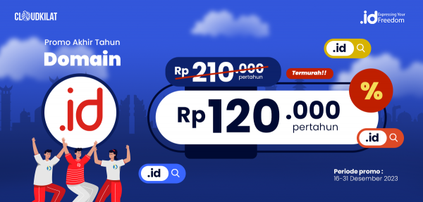 Hujan Promo CloudKilat: Harga Terbaik untuk Domain .ID